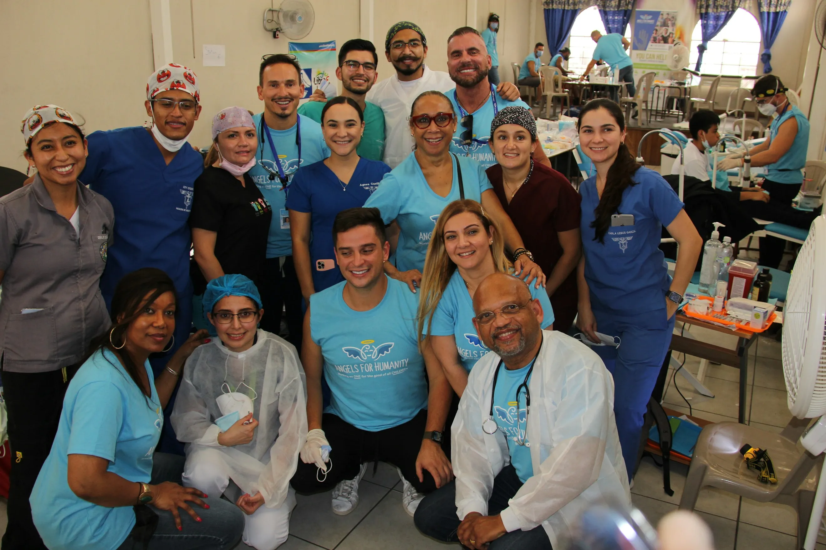 The Healora medical team smiling together in the clinic